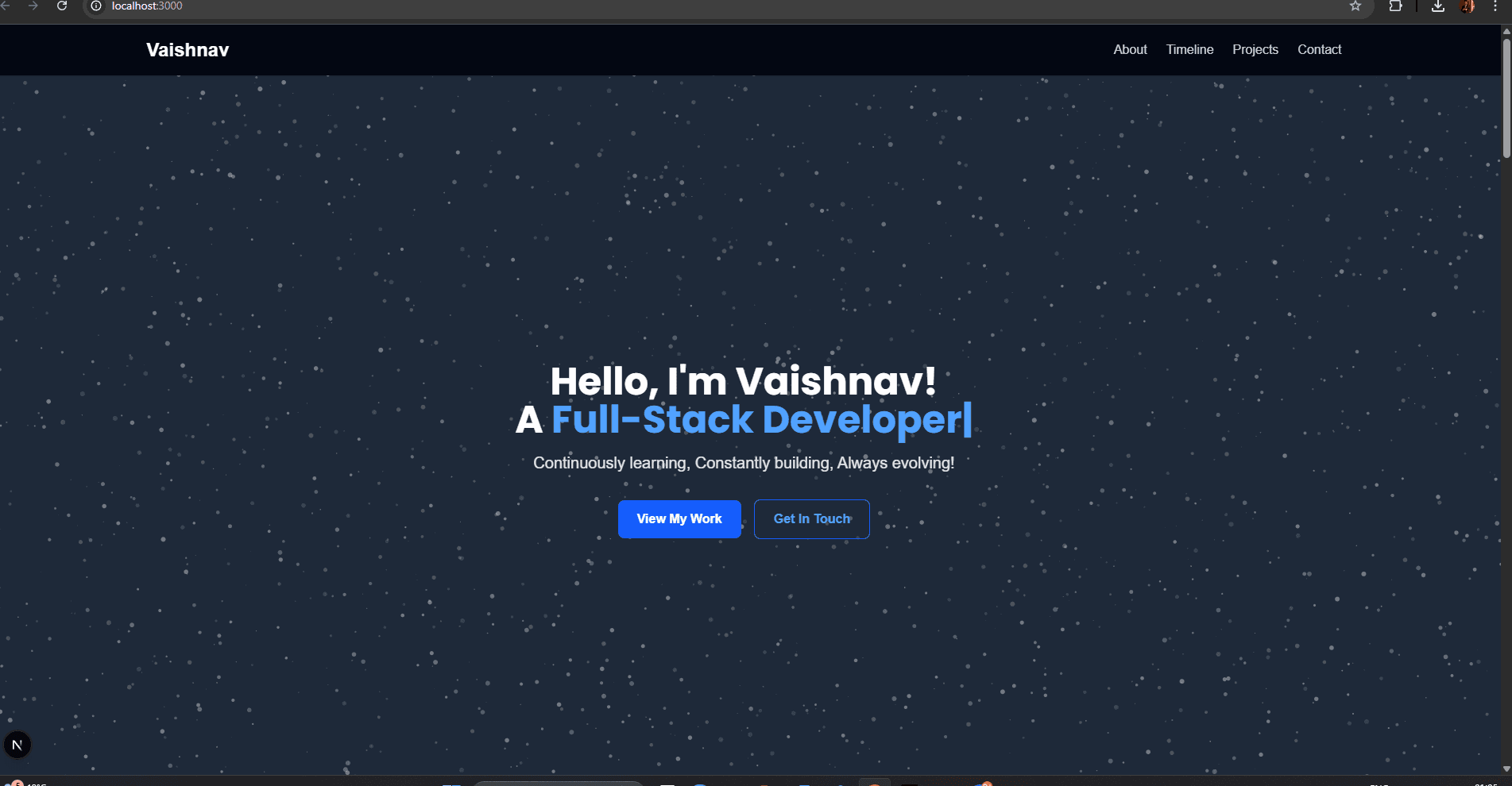 Personal Portfolio